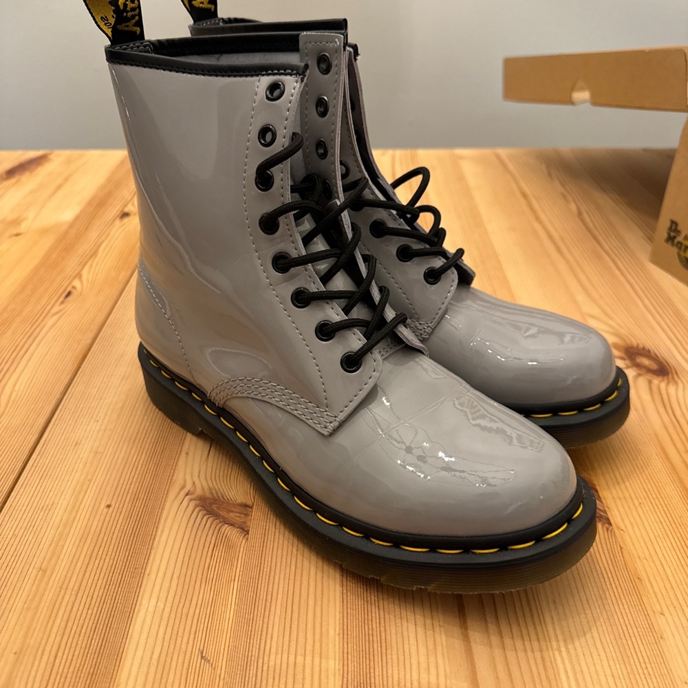 Dr. Martens 1460 Gray Boots